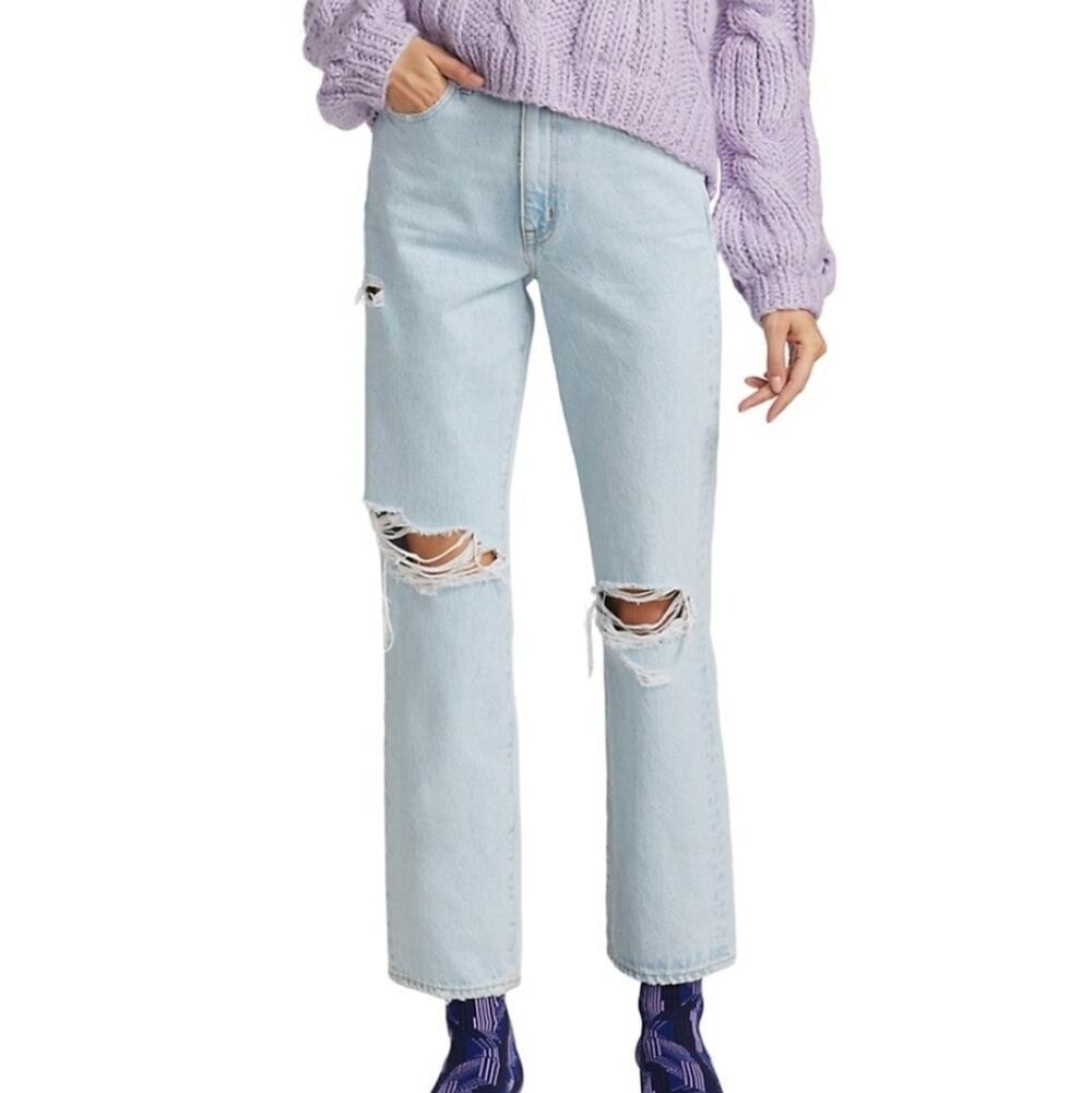 Slvrlake Love Hurts High Rise Straight Leg London Jeans 30 NWT